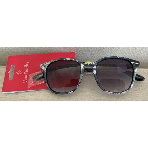 Vera Bradley Bree Sunglasses - Chrysanthemum Crush Pattern - Picture 1 of 8